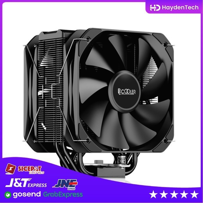 PCCOOLER PALADIN EK6000 DUAL TOWER 6 Heatpipes - Hitam