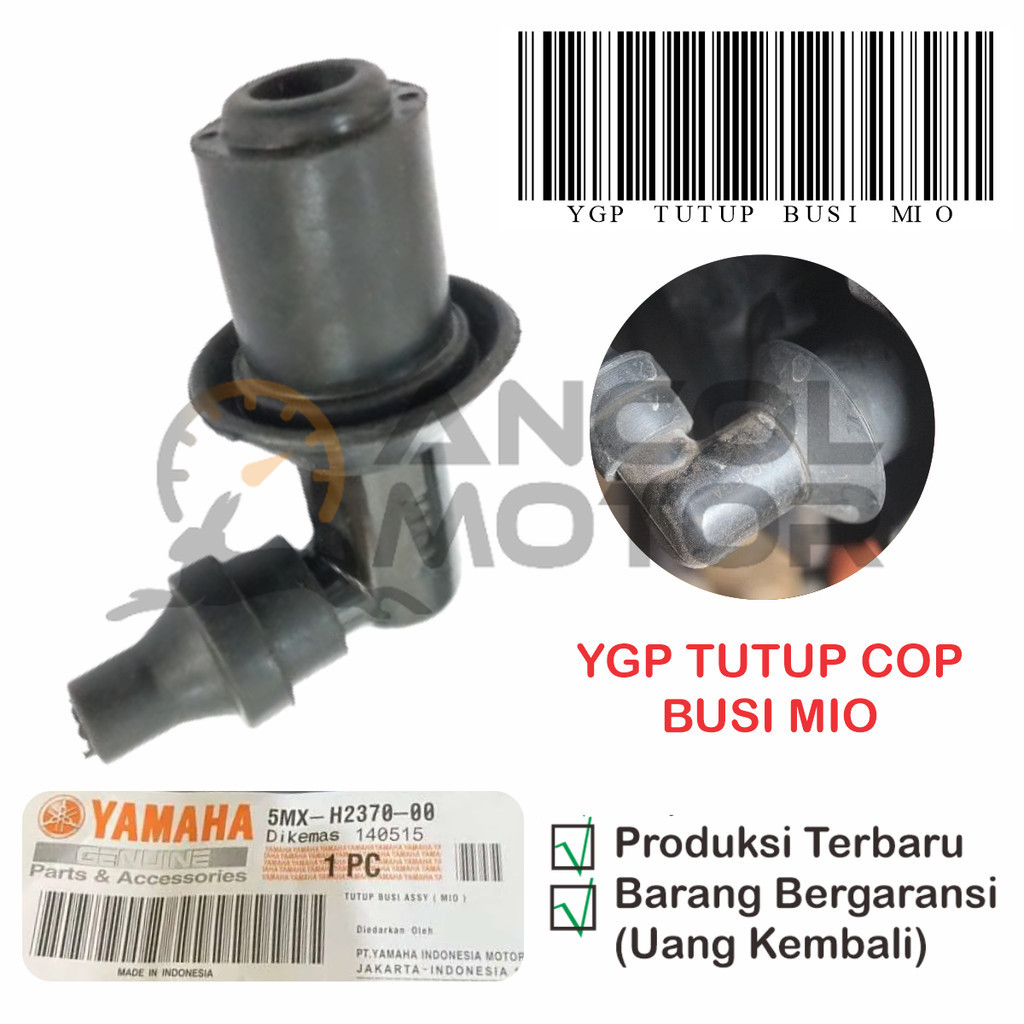 Tutup Busi Kepala Cangklong Cop Motor Matic Yamaha Mio Fino Xride Soul GT M3Ori 5MX-H2370-00