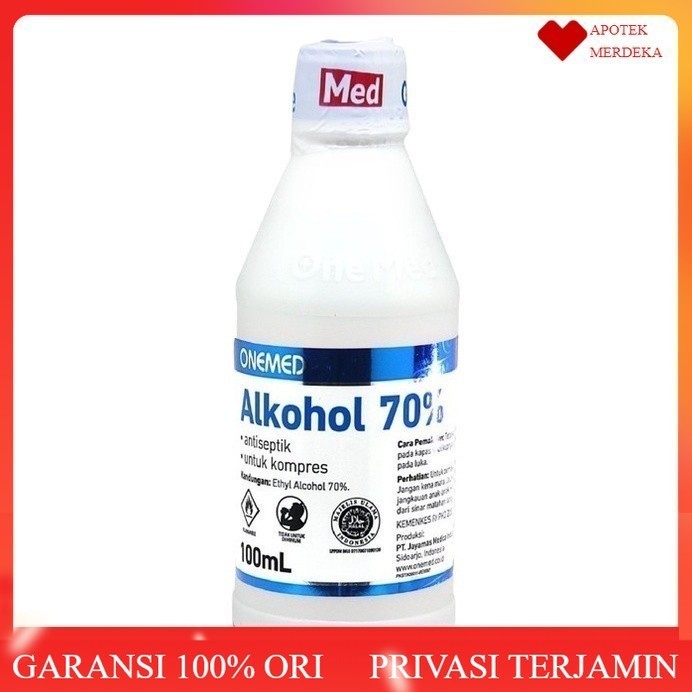 Alkohol 70% Cairan Antiseptik Untuk Pembersih Luka