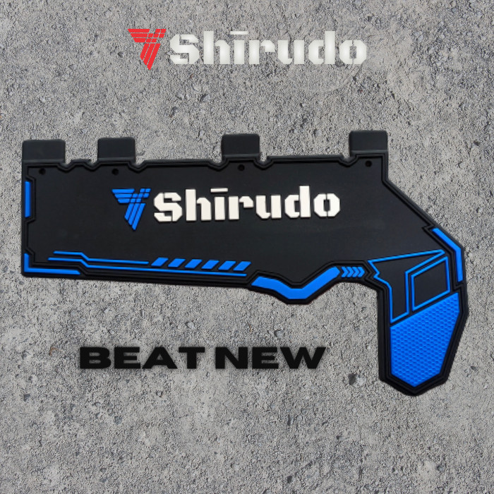 mudflap beat new 2020 2021 2022 karpet lumpur beat new - Biru