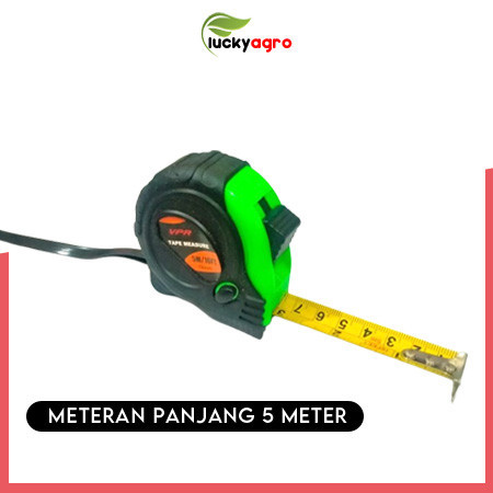 Meteran Tukang Bangunan kayu 5 Meter M