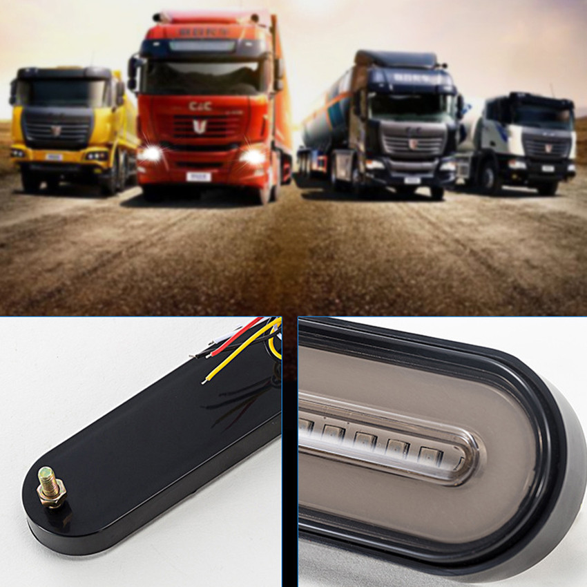 2PCS Lampu Truk LED / Lampu Samping Mobil / Lampu Sein / Lampu Trailer Parkir Peringatan / Lampu Sis