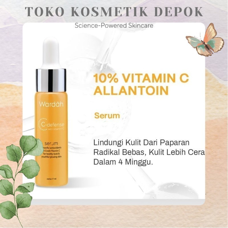 WARDAH C-DEFENSE SERUM | serum wajah WARDAH