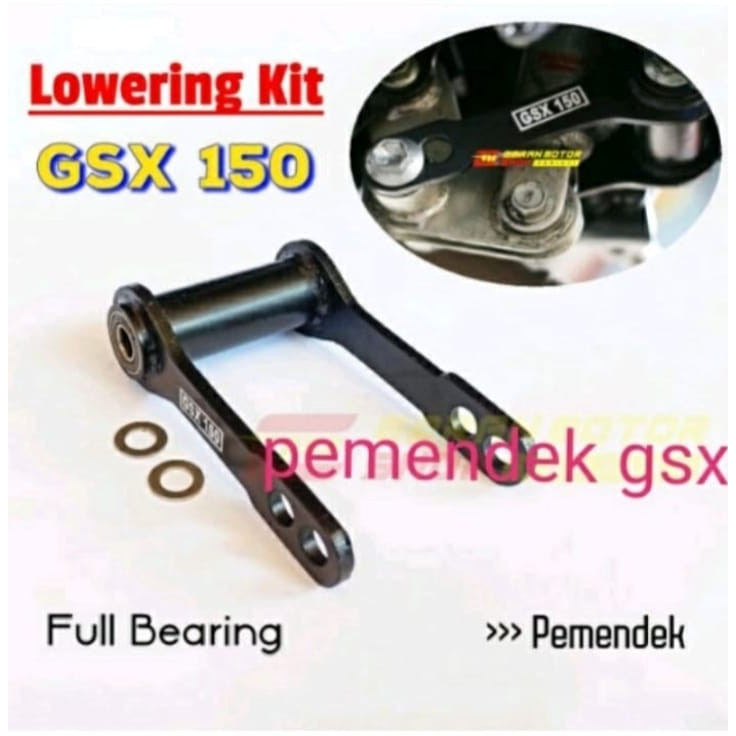 LINK PEMENDEK SHOCK KLX150/CRF150L/D-TRACKER/CB150R/CBR150R & GSX150 BALL BEARING EDITIION