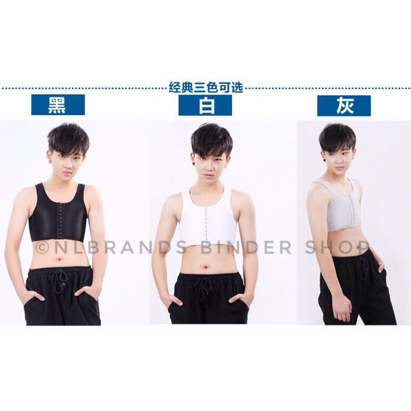 

Breast Binder "Lesmask" / Chest Binder / Tomboy Binder / Perata Dada - Putih, XL