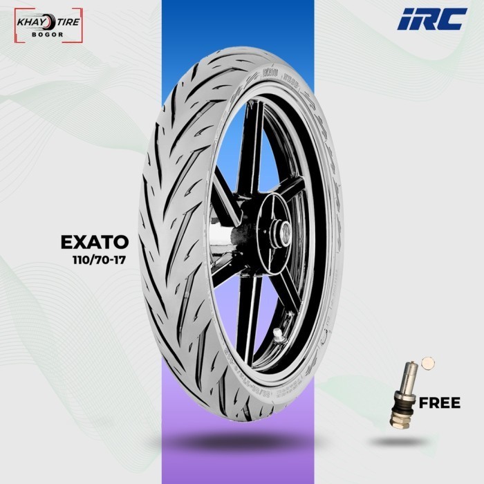 Ban Tubles Motor Moge IRC EXATO 110/70-17
