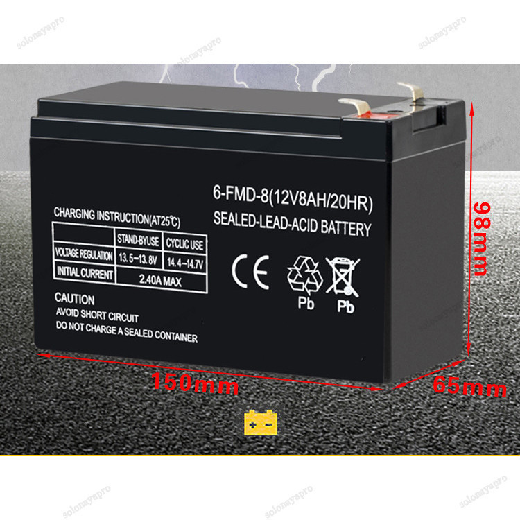 Aki Mobil Mainan 12V8Ah Asli Aki 6V7Ah Aki Kering 6 Volt 7Ah Garansi 2 Tahun Original Bergaransi