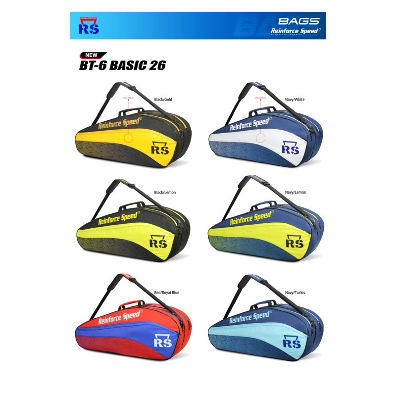 Tas Badminton RS BT6 BASIC 26 100% ORIGINAL RS