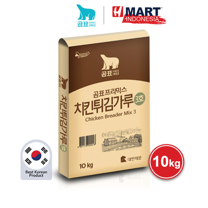 

GOMPYO Chicken Breader Mix 3 - Tepung Bumbu Ayam Goreng 10kg