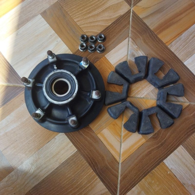 nap gear belakang original kawasaki ninja 250R fi z250 gear