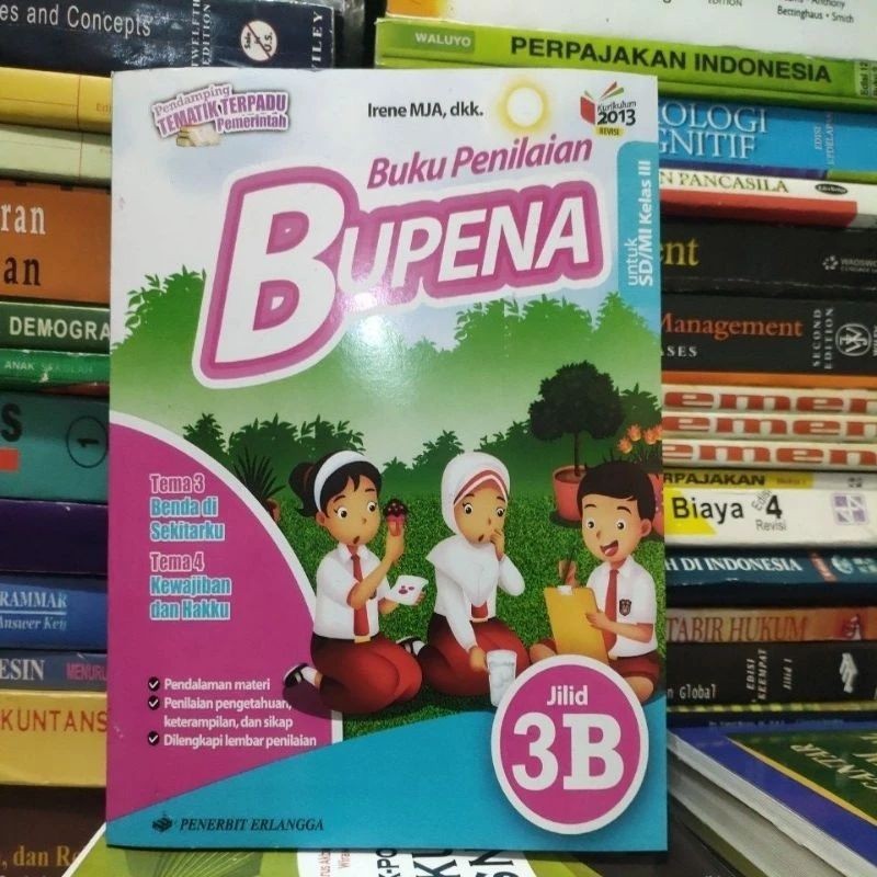 

baru bupena buke penilaian untuk sd/mi kelas 3b 3 b sd jilid 3b 3 b