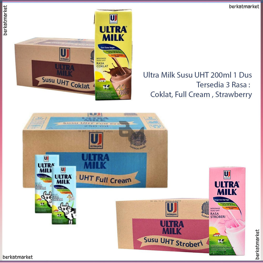 

Ultra Milk Ultramilk Susu Fresh Uht 200ml 1 Dus Karton 125ml 150ml 200ml 250ml 500m 750ml 1000ml Liter Official Store Coklat Strawberry Full Cream Plain Low Fat Mix