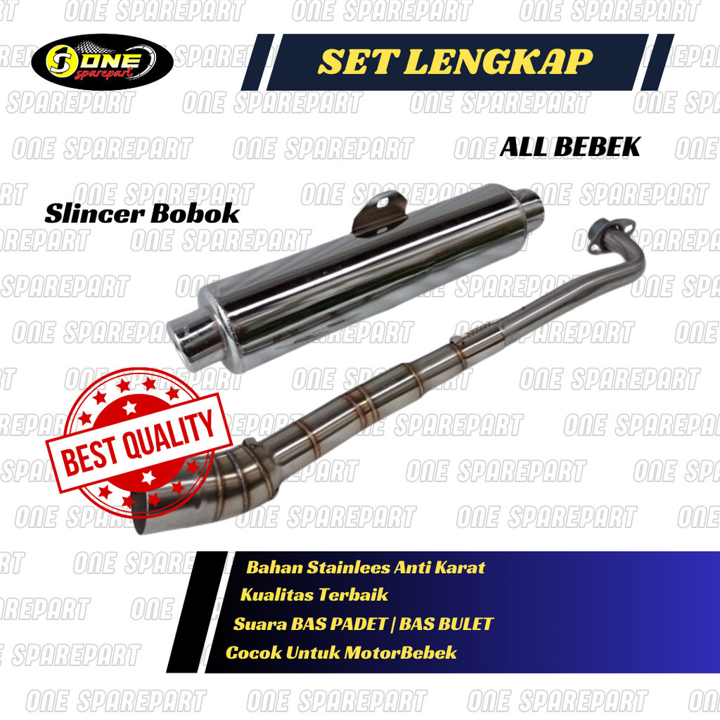 KNALPOT CKD SUARA BOBOK SUPRA X,SUPRA FIT,SUPRA125,REVO FIT, REVO ABSOLUTE DLL