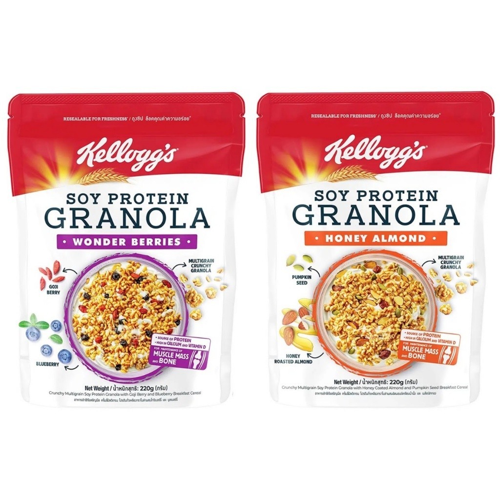 

Makanan Sehat Kellogg's Soy Protein Granola