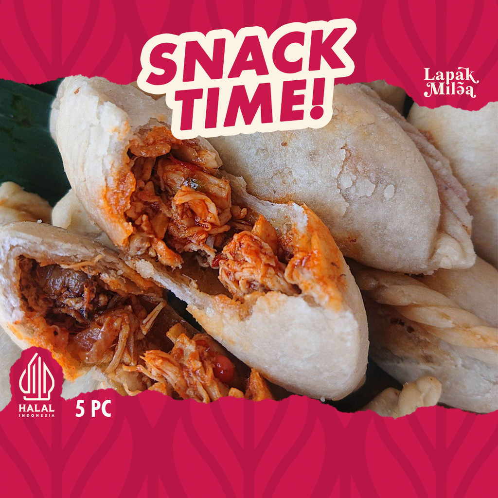 

Cireng Bunting Isi Ayam Suir | Cireng Isi Sosis | Cireng usus | Cireng Jando Gajih isi 5 pcs JUMBO