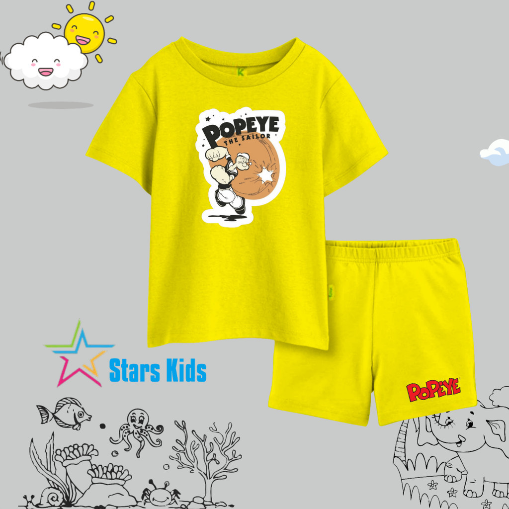 Pelangistarskids - setelan anak perempuan dan setelan anak laki-laki premium tebal celana bahan cott