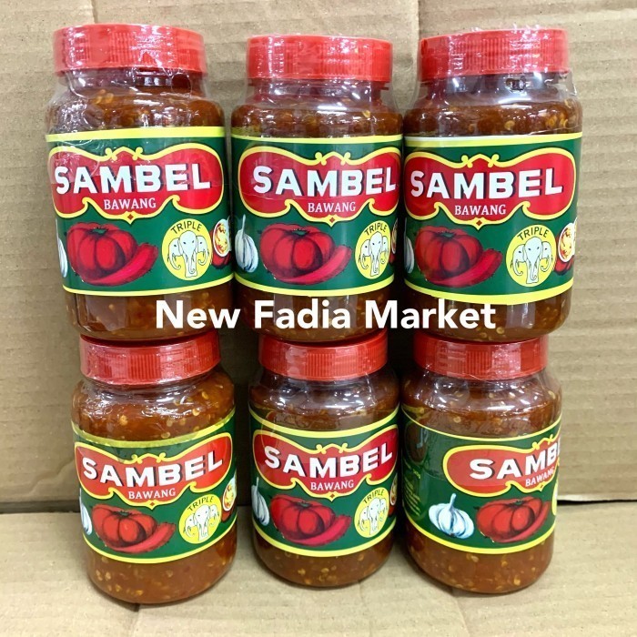 

Sambal Bawang cap Gajah 340gr