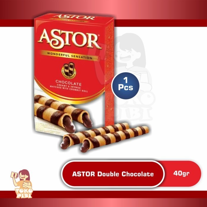 

Astor Double Chocolate Box 40gr