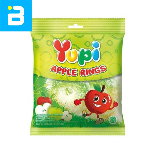 

Yupi Apple Rings Mini Bag 45G