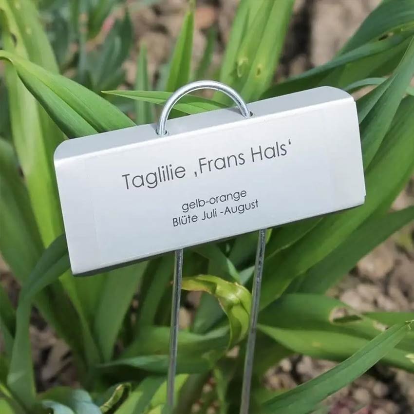 5Pcs Plant Tag Logam Label Tag Tancap Tanaman Name Tag - Label Tanaman Besar
