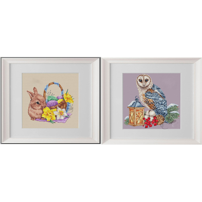 For Needlework Kit NOT PRINTED Cross Stich Painting Set Cross Stitch Kits Cross-stitch Embroidery Se