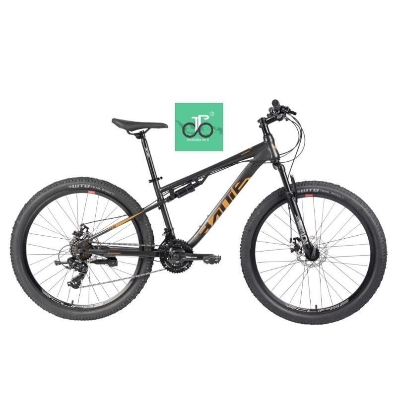 Sepeda MTB 27.5" Double Suspension Element Battle 24speed TERBARU 27.5