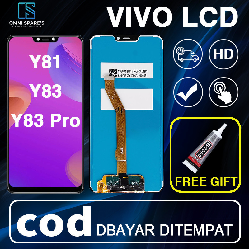 【ORIGINAL】LCD Vivo Y83/Y83 pro/Y81 Fullset Origina Layar hp Touchscreen asli Sentuh Versi Tinggi