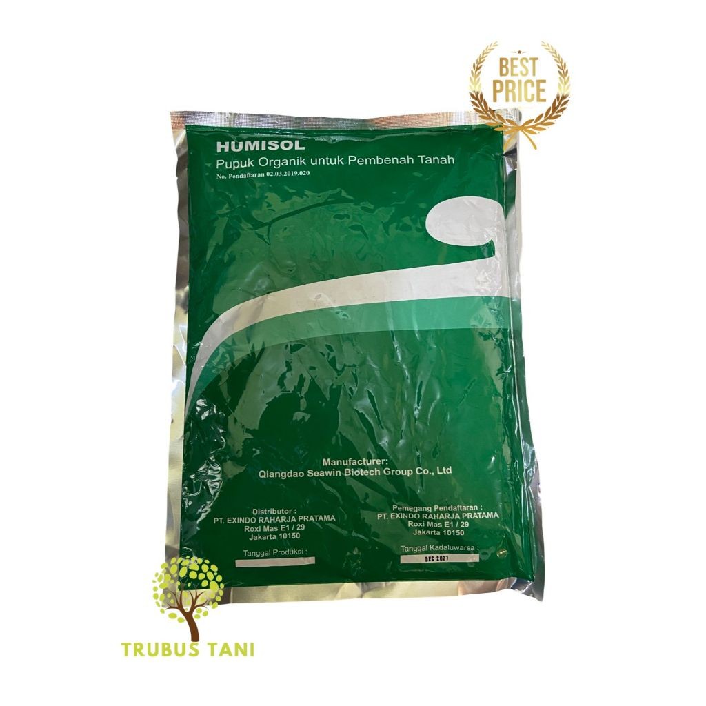 HUMIC ACID SEA WINNER PEMBENAH TANAH /HUMISOL PEMBENAH TANAH - Kemasan 1kg