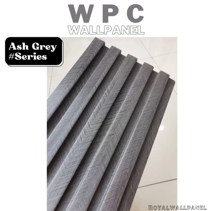AR Wall Panel WPC Wood by Royal Wallpanel - Ash Grey