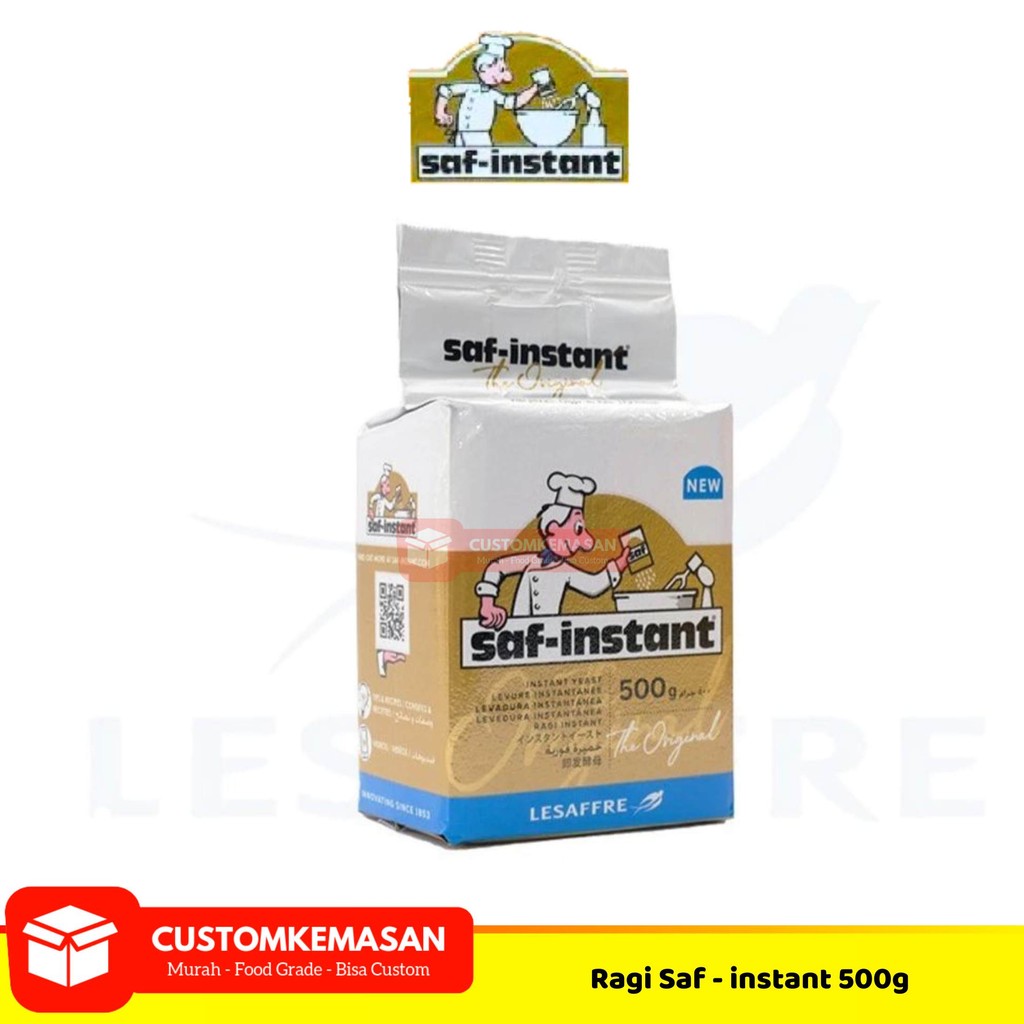 

Ragi Saf-Instant Gold 500g / Dry Yeast / Saf Instan Ragi Kering / Ragi Instan Sachet / Ragi / Ragi sachet