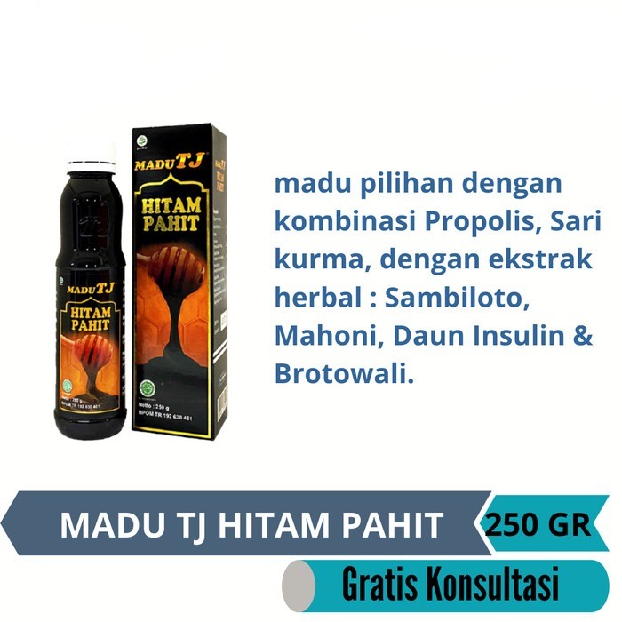 

MADU TJ HITAM PAHIT - 250 GR