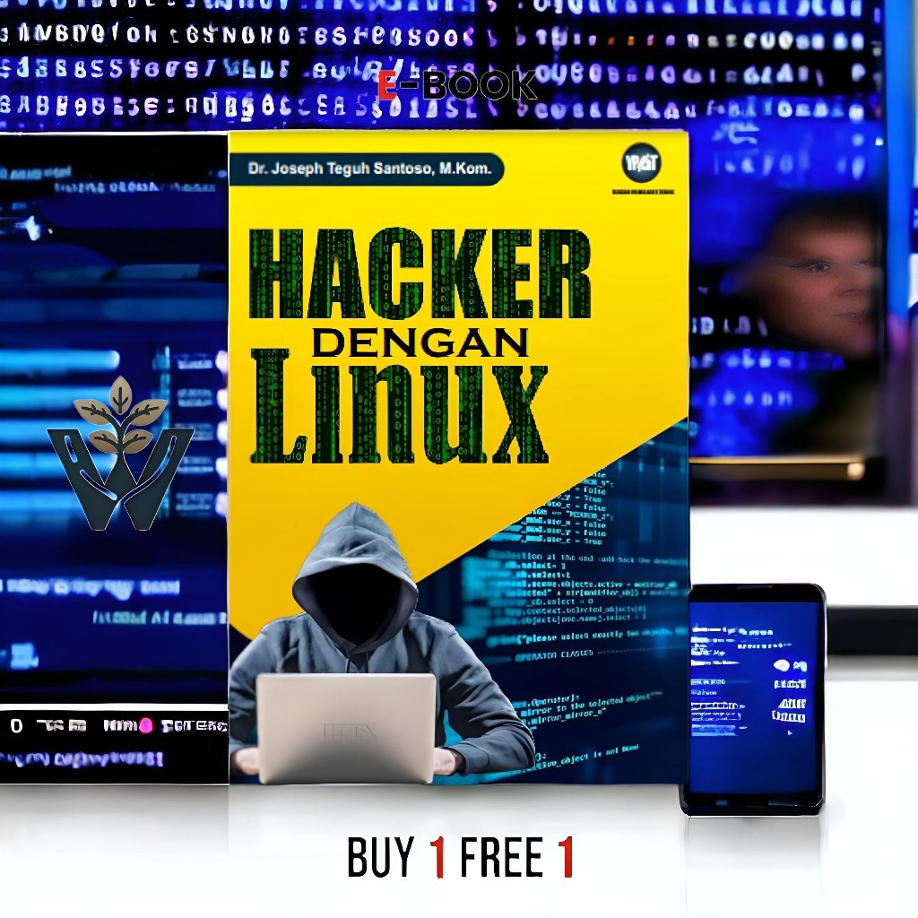 

[BUY 1 GET 1] 201. HACKER DENGAN LINUX - E-BOOK E-BUKU BUKU BEST SELLER BAHASA INDONESIA - Nogo Digital