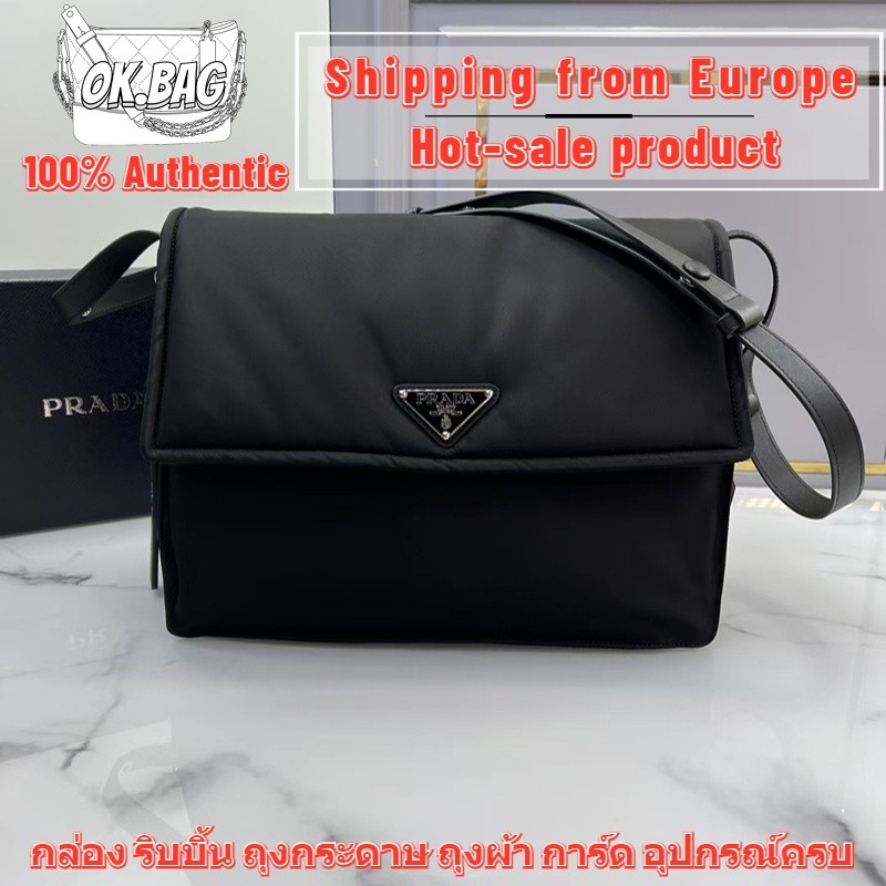 Prada Cini PM/MM/GM Re-Nylon Messenger Bag