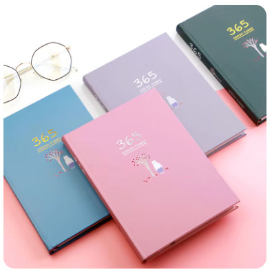 

Buku Catatan Diary 365 Hari Hard Cover Eksklusif Daily Journal Hard Cover 128 Lembar