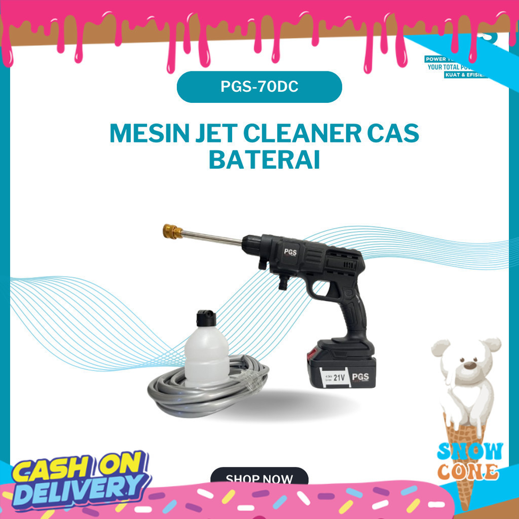 CORDLESS JET CLEANER PGS-70DC