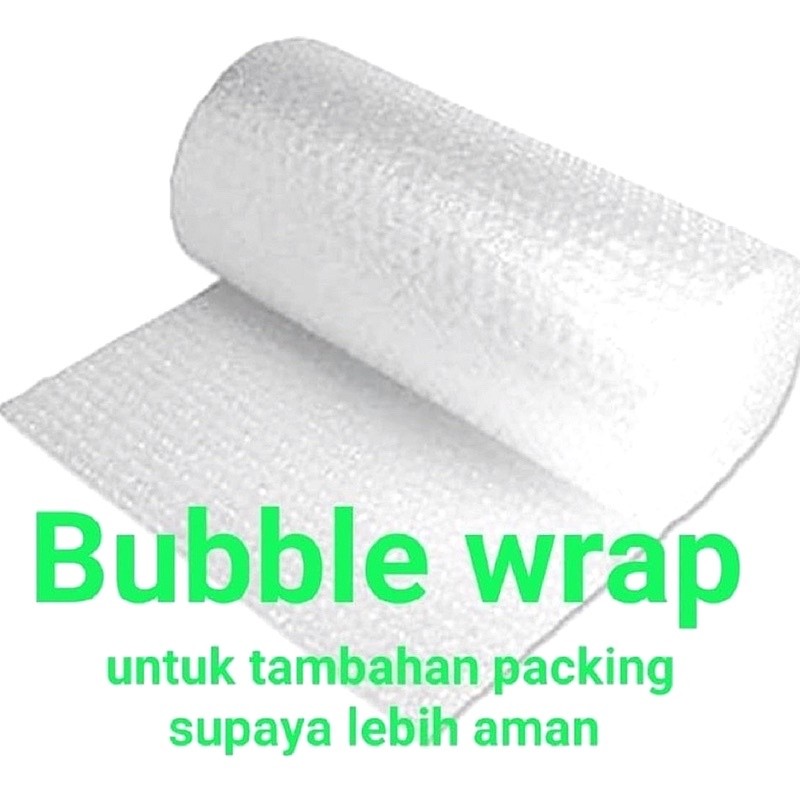 

Extra Bubble Wrap Untuk Keamanan Packing