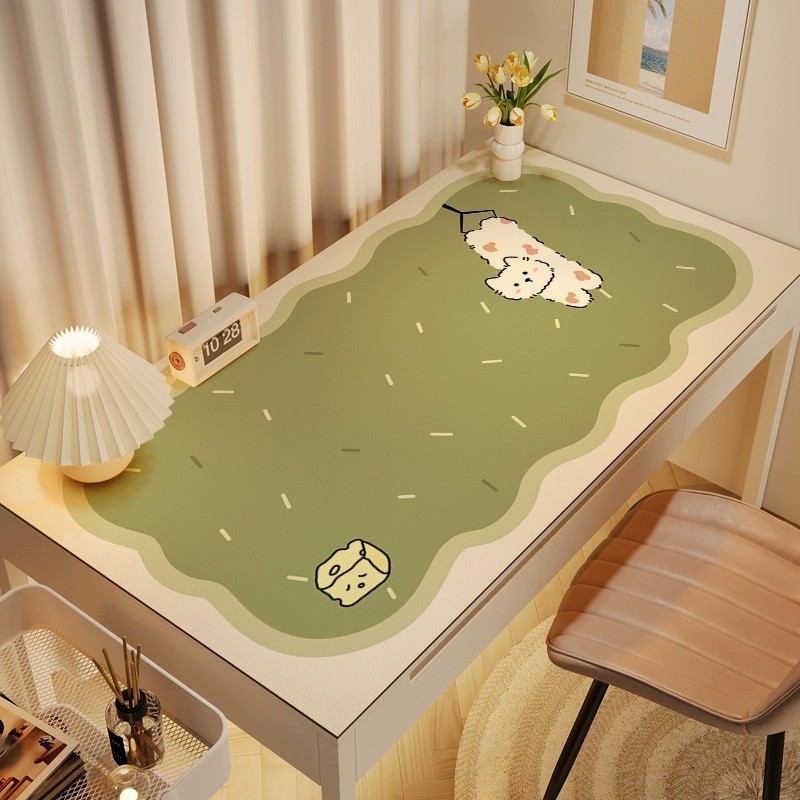 pcre Alas meja kulit/taplak meja /taplak meja tamu/taplak meja makan/taplak meja makan anti air/tapl