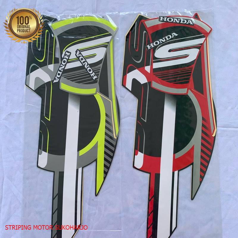 STIKER STRIPING BODY MOTOR HONDA SCOOPY SPORTY 2024 kualitas original
