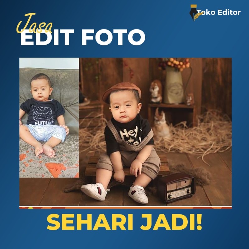 JASA EDIT PROFESIONAL MENGGANTI WAJAH/MENGGANTI BADAN/MENGGABUNGKAN FOTO TERPISAH FOTO KELUARGA/TIDA
