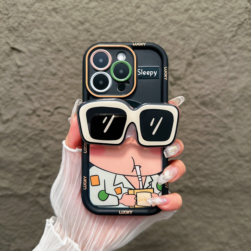 UNIKCase TPU Silicone Shinchan Casing Untuk Samsung A02S M02SA03SA03A04A04EM04F04A10M10A10SM01SA11A1