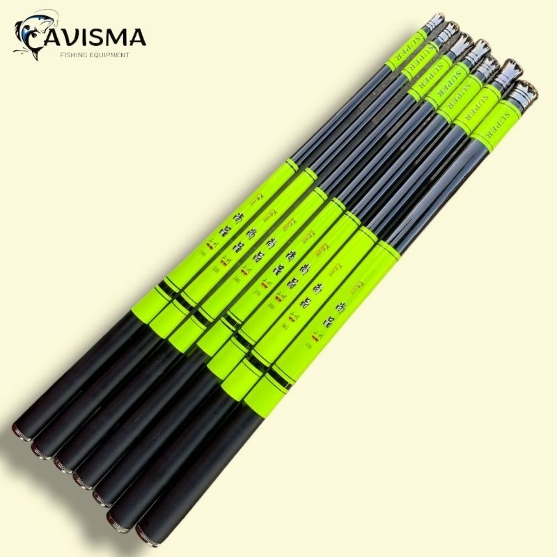 Joran Tegek Carbon Import Yehang Super  Mentah