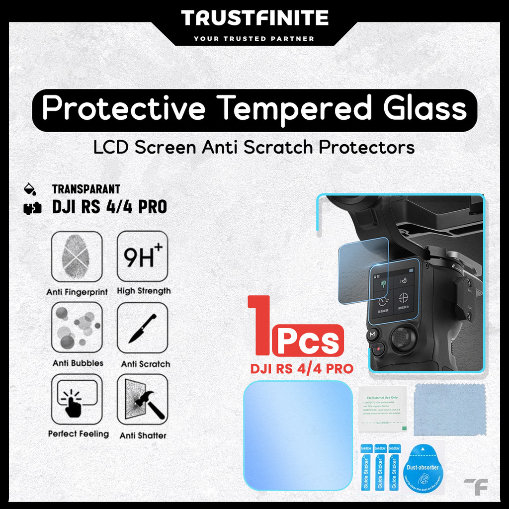OEM Protective Tempered Glass DJI RS 4 / RS 4 Pro / Anti Gores Pelindung DJI RS 4 / RS 4 PRO