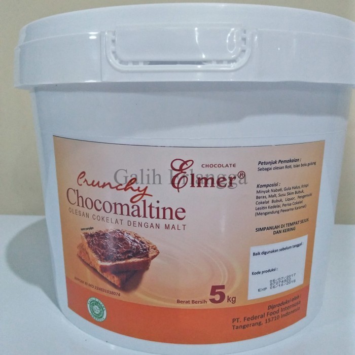 

nb Elmer Chocomaltine 5 kg / 1 pail