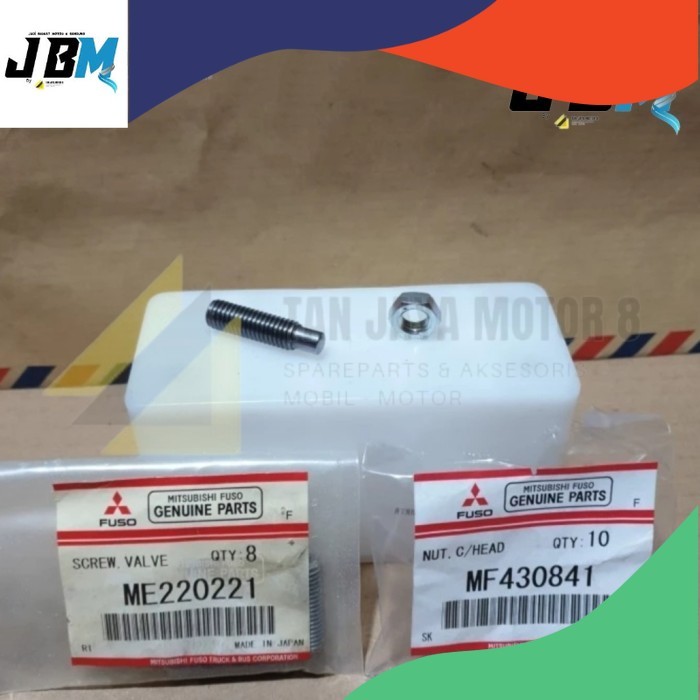 BAUT STELAN KLEP ME220221 ATAU MUR STELAN KLEP MF430841 MITSUBISHI CANTER PS100 PS110 PS120 PS125 OR