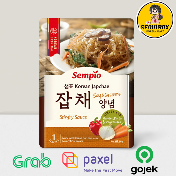 

Sempio Japchae Soy & Sesame Sauce 60g - Saus Soun Korea Made In Korea