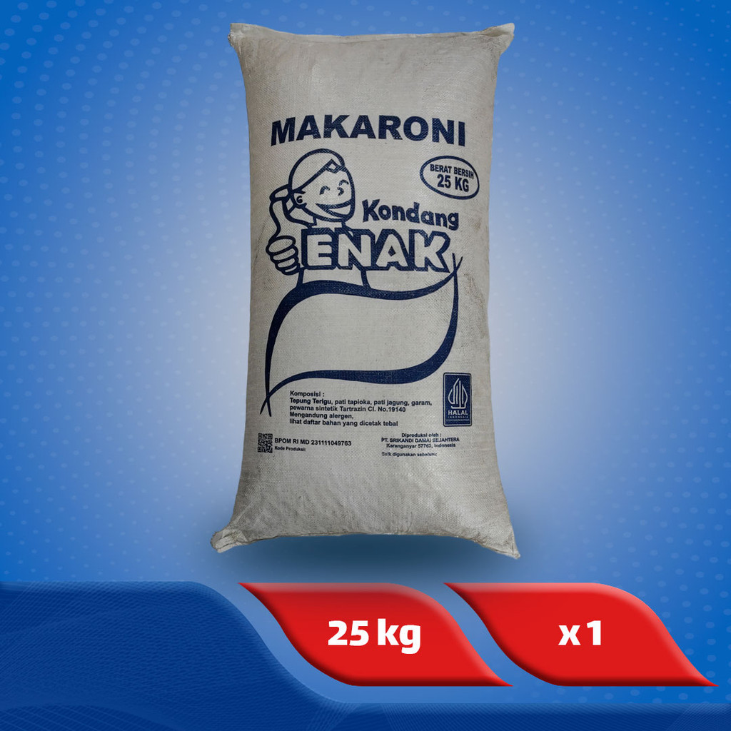 

Kondang Enak Makaroni Bantat 25 kg