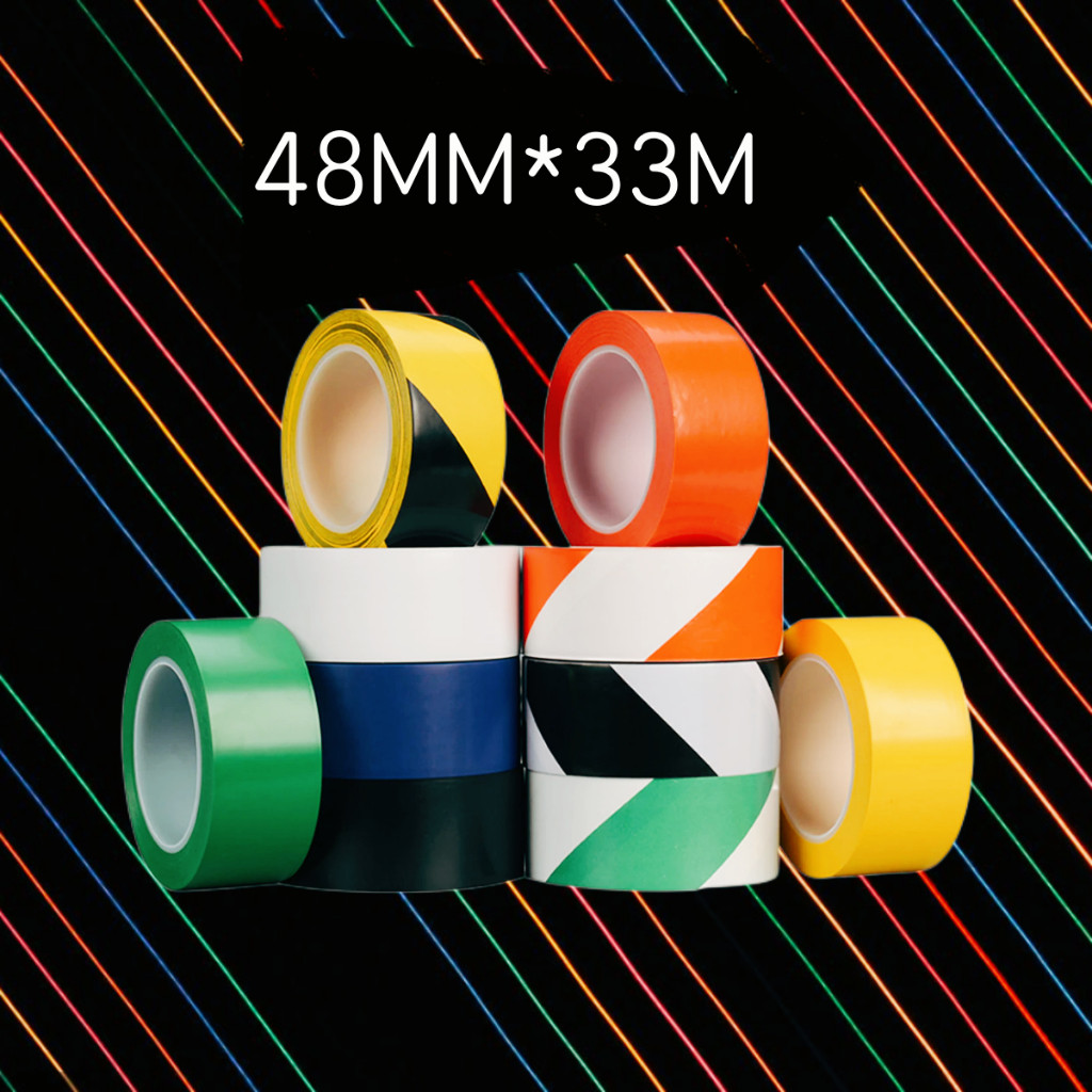 4.8CM*33M Floor Marking Tonata /Anti Slip Tape /Lakban Keamanan/Lakban Tangga Lakban Hitam Kuning hi