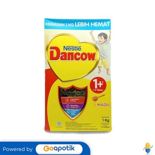 

Dancow Nutritods 1+ Usia 1-3 Tahun Rasa Madu 1000 Gram Box