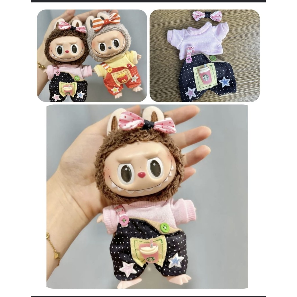 READY STOCK BAJU LABUBU STARBUCKS// LABUBU STARBUCKS MCD // BAJU LABUBU STARBUCKS MCD