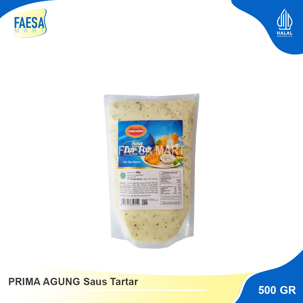 

PRIMA AGUNG Saus Tartar 500gr